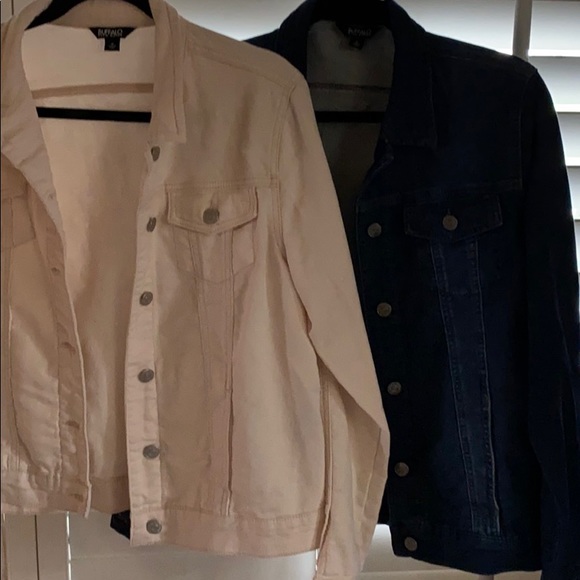 Buffalo 2 jackets pink& Jean color - Picture 1 of 3